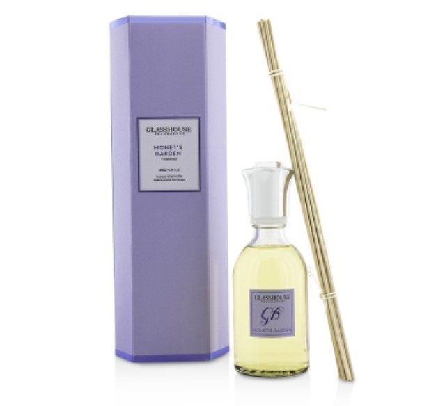 GLASSHOUSE FRAGRANCES Diffuser, Monet's Garden Tuberose, 250ml.