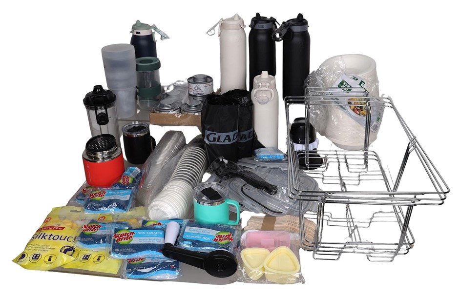 Assorted Kitchen Products, inc. ELLO & THERMOFLASK, And More. NB: Not in or