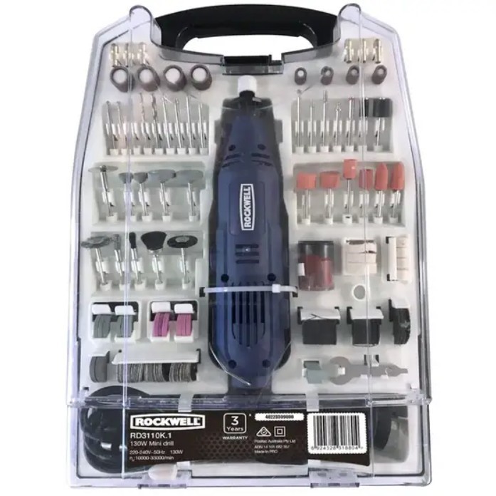 ROCKWELL 130W Rotary Hobby Mini Drill.