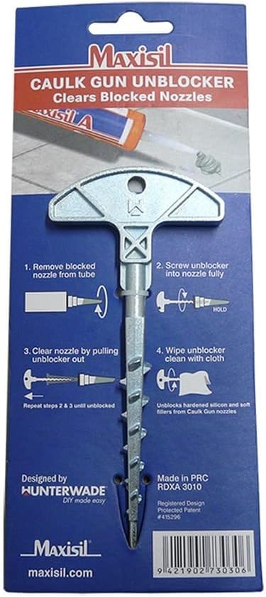 5 x MAXISIL Cartridge Nozzle Unblocker.