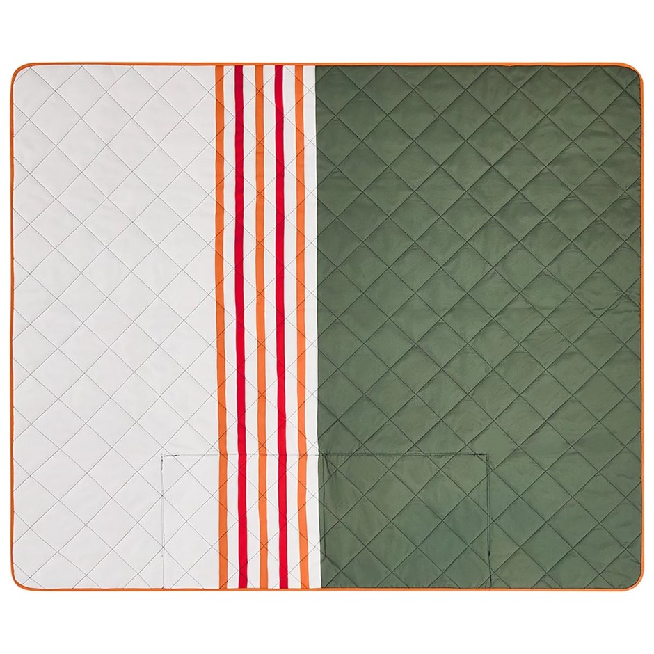 HUNTER Outdoor Picnic Blanket Cypress Block Green
