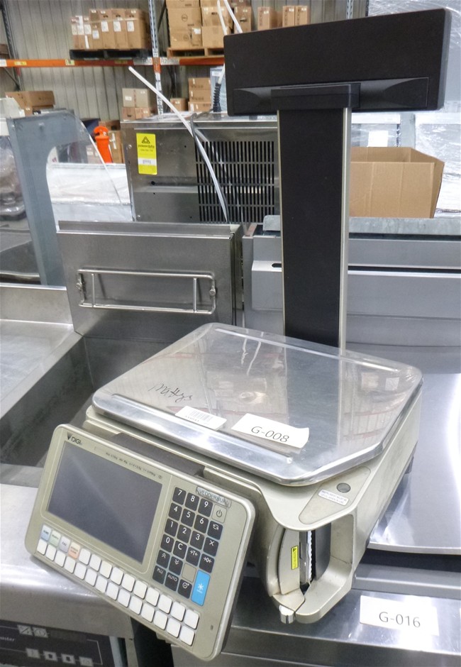 Wedderburn SM-5500P Point Of Sale Digital Scale System