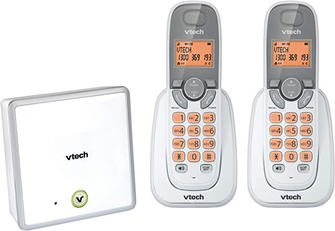 VTECH Handset DECT Cordless Phone, White, CLS18051.