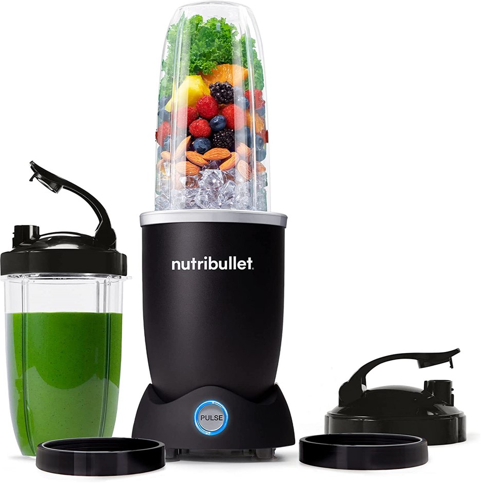 NUTRIBULLET Pro Plus Blender, 1200 Watts, Matte Black.