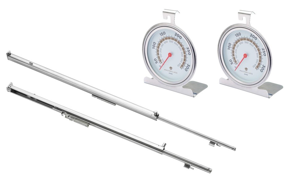 BUNDLE of 3: 2x MASTER CRAFT Oven Thermometer (50-300c) + ELECTROLUX Single
