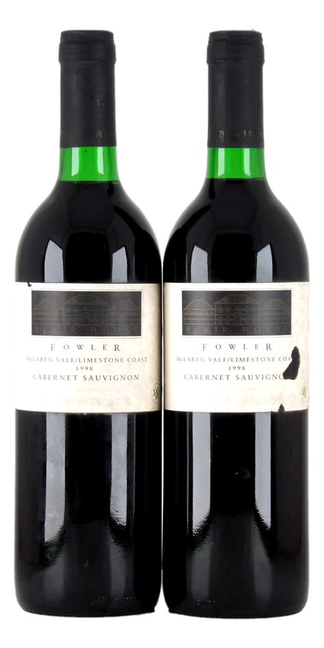 Blair House Fowler Cabernet Sauvignon 1998 (2x 750mL) SA