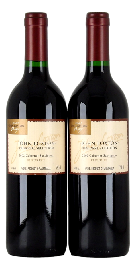 John Loxton Regional Selection Cabernet Sauvign Fleurieu 2002 (2x 750mL) SA
