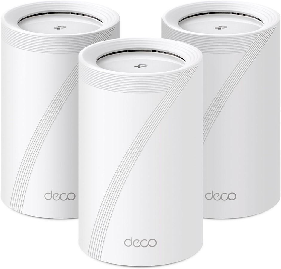 TP-LINK  BE11000 Tri-Band Whole Home Mesh WiFi 7, Deco BE65 (3-pack).  Buye