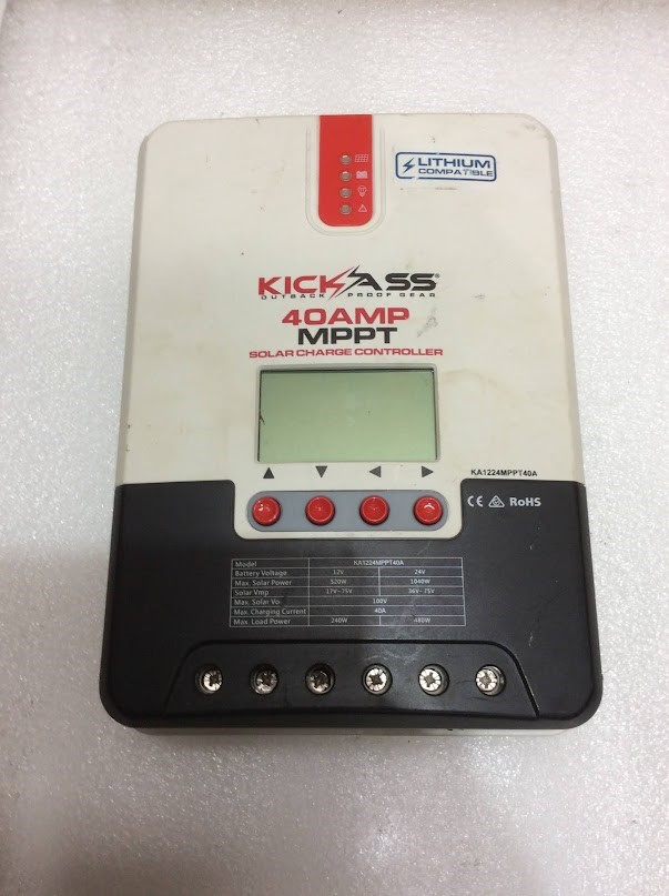 KickAss KA1224MPPT40A 40AMP MPPT Solar Charge Controller
