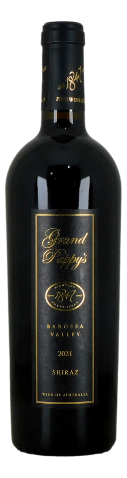 Grand Pappy's 1847 Barossa Valley Shiraz 2021 (1x 750mL)