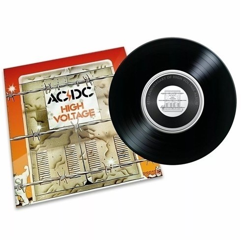 2020 Royal Australian Mint Genuine Uncirculated Ac/Dc High Voltage 20C Coin