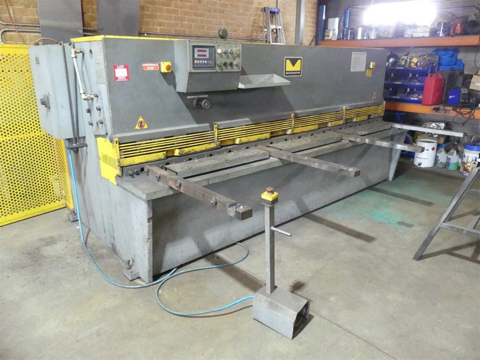 2006 Metal Master QC12Y-6 X 3200 Hydraulic Swing Beam Shears