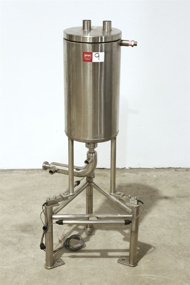Stainless Steel Jacketed Tank 10L