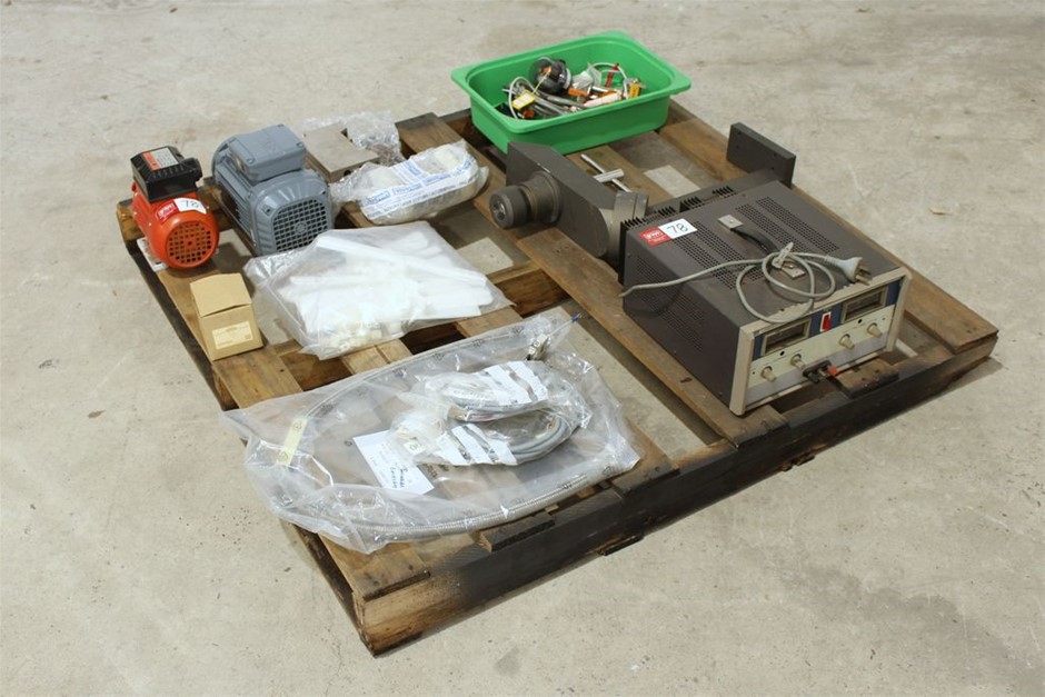 Quantity of Electric Motors and Miscellaneous Spares