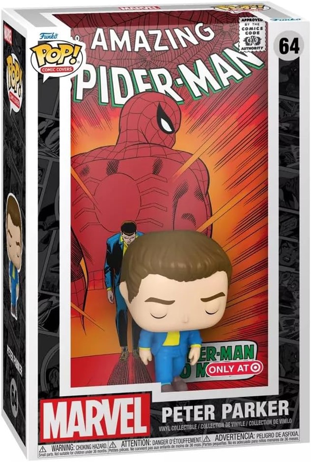 FUNKO POP! Marvel Comics - Exclusive Peter Parker Amazing Spider-Man #50 wt
