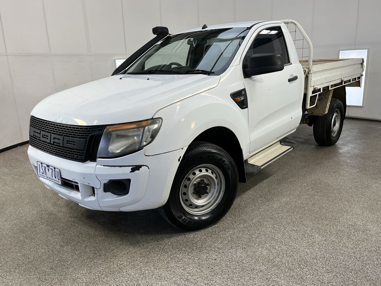 2012 Ford Ranger XL 4X4 PX Turbo Diesel Automatic Cab Chassis Auction ...