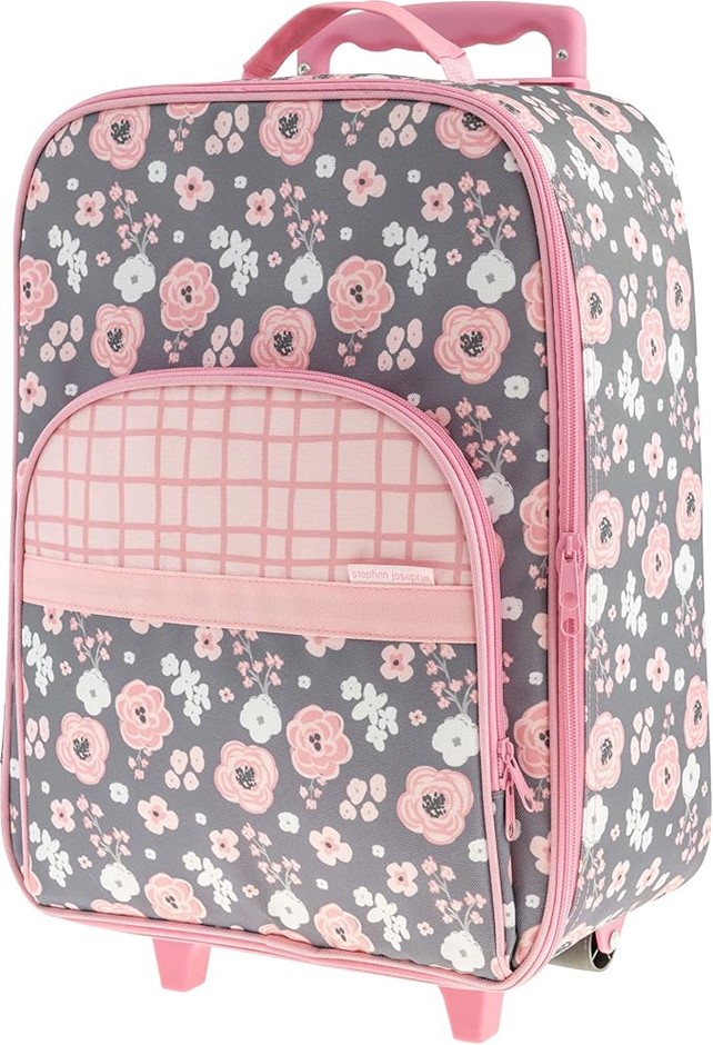 Stephen Joseph Kids' Luggage, Charcoal Flower, Luggage