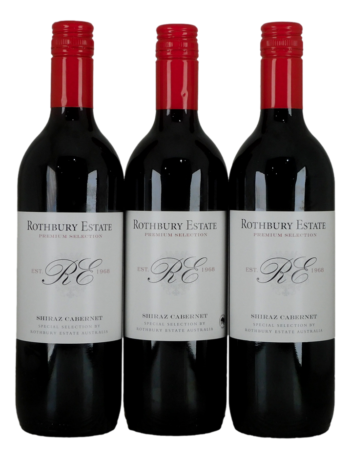 Rothbury Estate Shiraz Cabernet 1968 (3x 750mL), SEA.