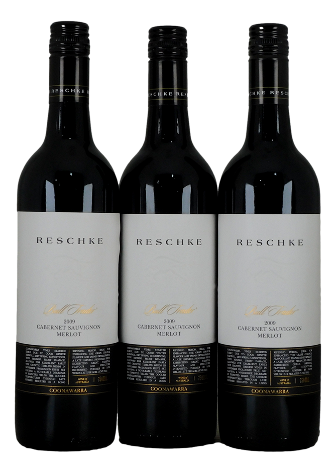 Reschke Bull Trader Cabernet Sauvignon Merlot 2009 (3x 750mL), SA.