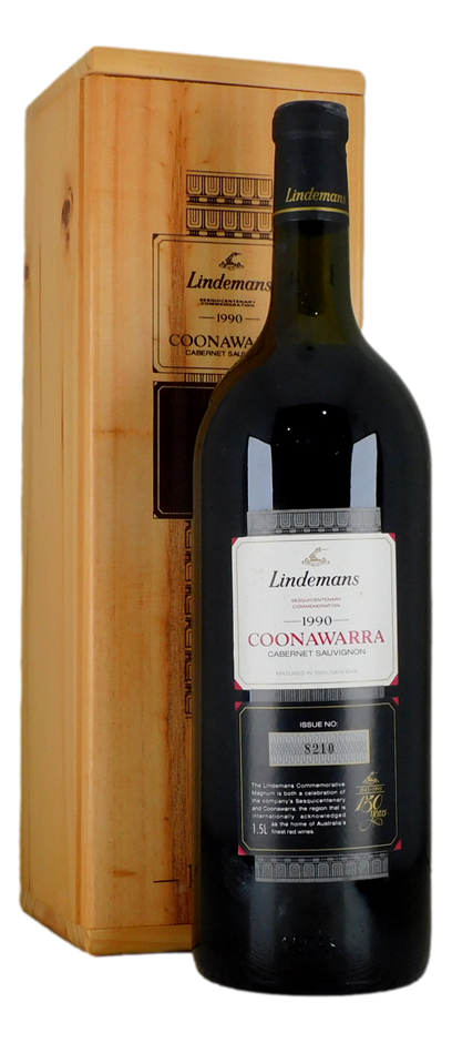 ,Lindemans Coonawarra Cabernet Sauvignon 1990 (1x 1.5L)