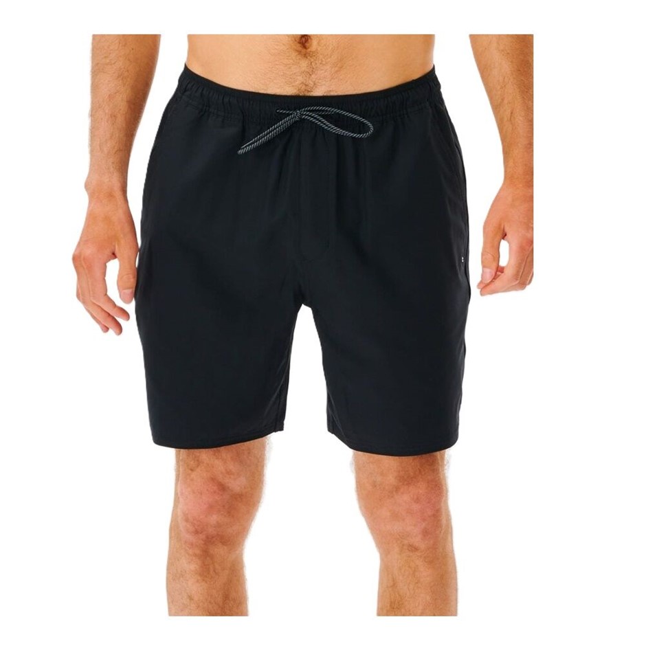 RIP CURL Men's Pivot Volley Shorts, Size M, Black. RRP: $80. Buyers Note -
