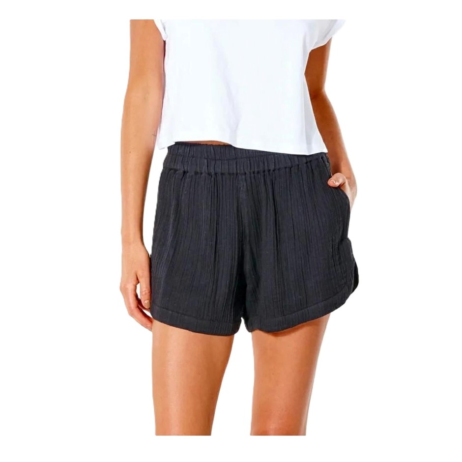 RIP CURL Women’s Premium Surf Shorts, Size S, Black. RRP: $69.99. Buyers N