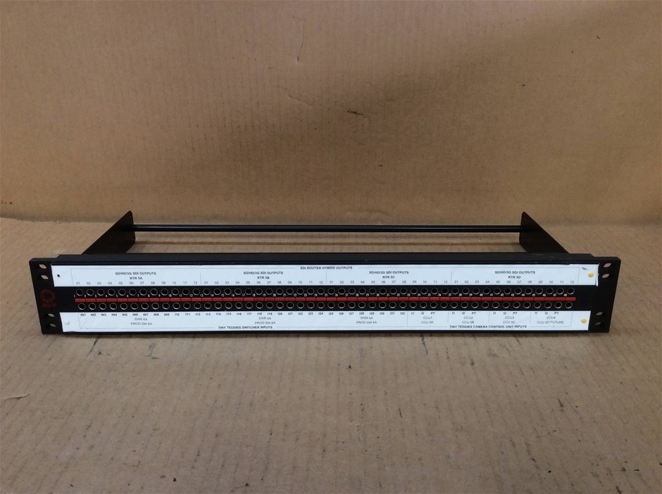 SDI Router Hybrid Patch Panel