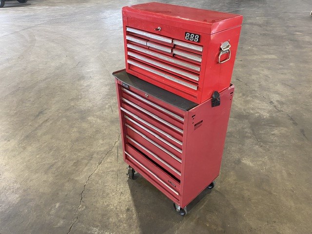 <p>Toolex Mobile Tool Trolley with Top Cabinet</p>