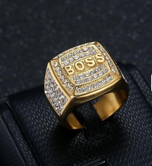 Italy Stamps 925 Silver Hip Hop Men's Ring (Stamps)-12 US