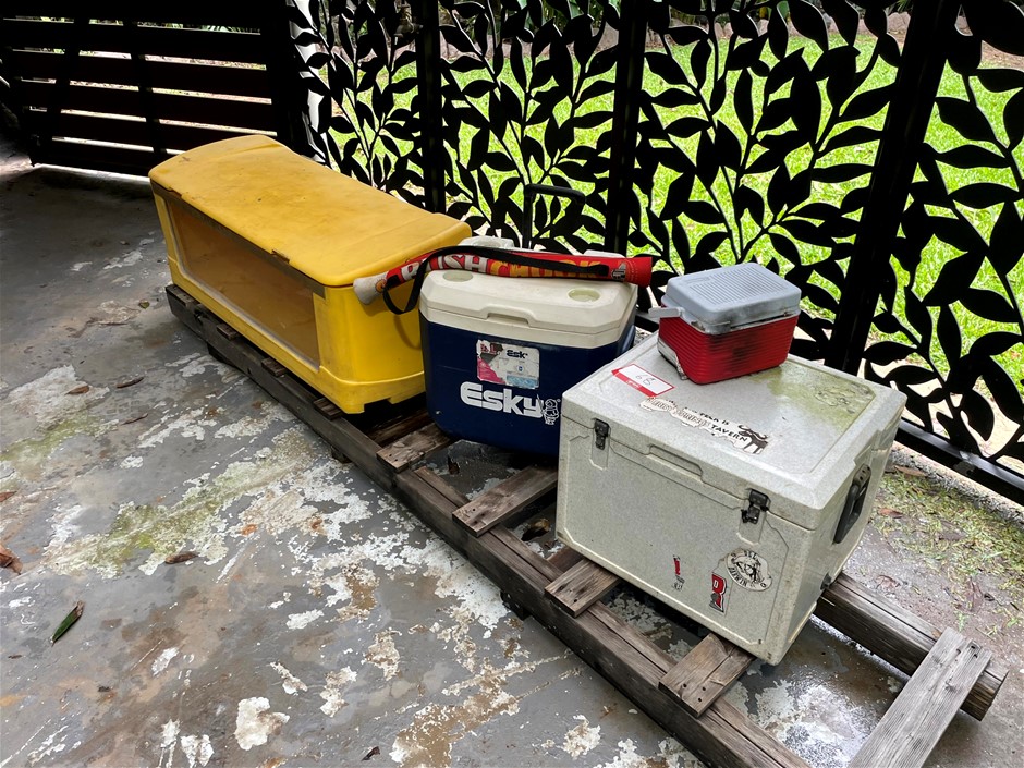 <p>Esky's & Cold Drink Display</p>