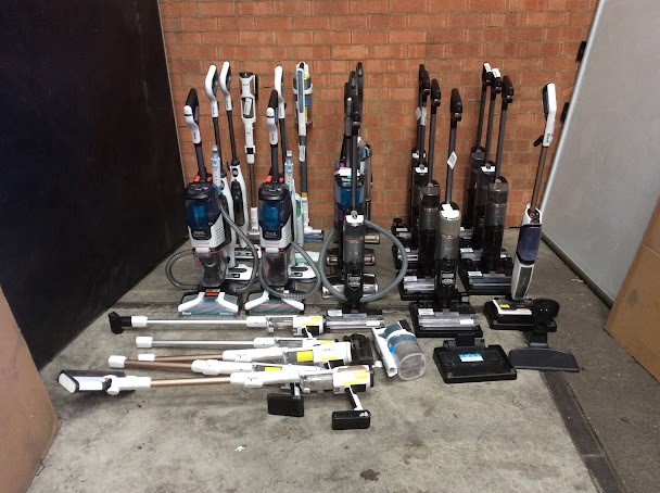 Shark Mixed Brand and Model Vacuum Cleaners and Accessories