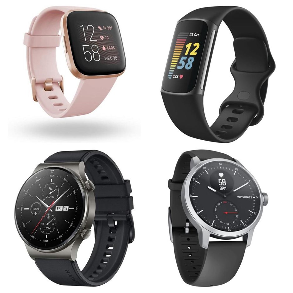 4 x Assorted Smartwatches: 1 xHUAWEI Watch GT2 Smartwatch, Size: 46mm. 1 x