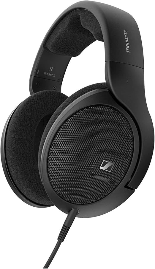 SENNHEISER Over Ear Open Back Reference-Grade Headphones HD 560S, Black. NB