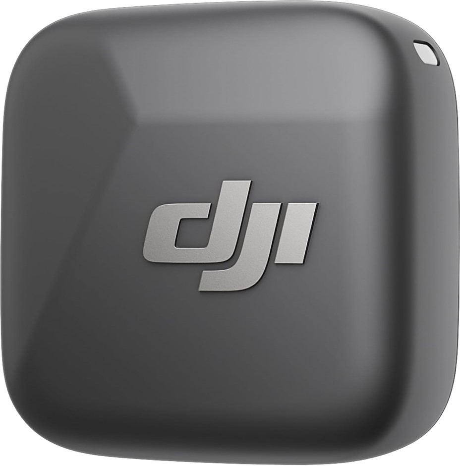 DJI Mic Mini Transmitter (Infinity Black), Ultralight, High-Quality Audio,