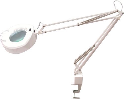 OXFORD PRECISION Illuminated Bench Magnifier Arm Type, 3x Magnification, 11