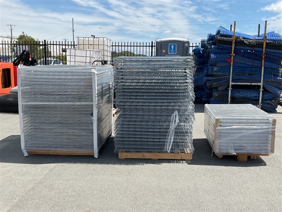 Galvanised Steel Welded Wire Mesh Decking x 3 Pallets