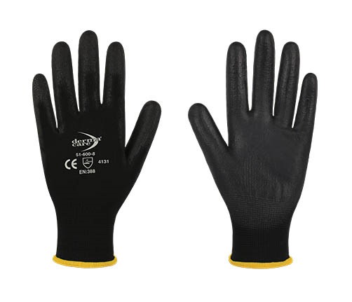 48 Pairs x DERMA CARE Multi-Purpose Light Weight Gloves Size M, Machine Kni