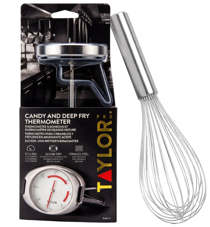 2 x KITCHEN: TAYLOR Pro Series Deep Fry Thermometer (82020) + Kuhn Rikon 10
