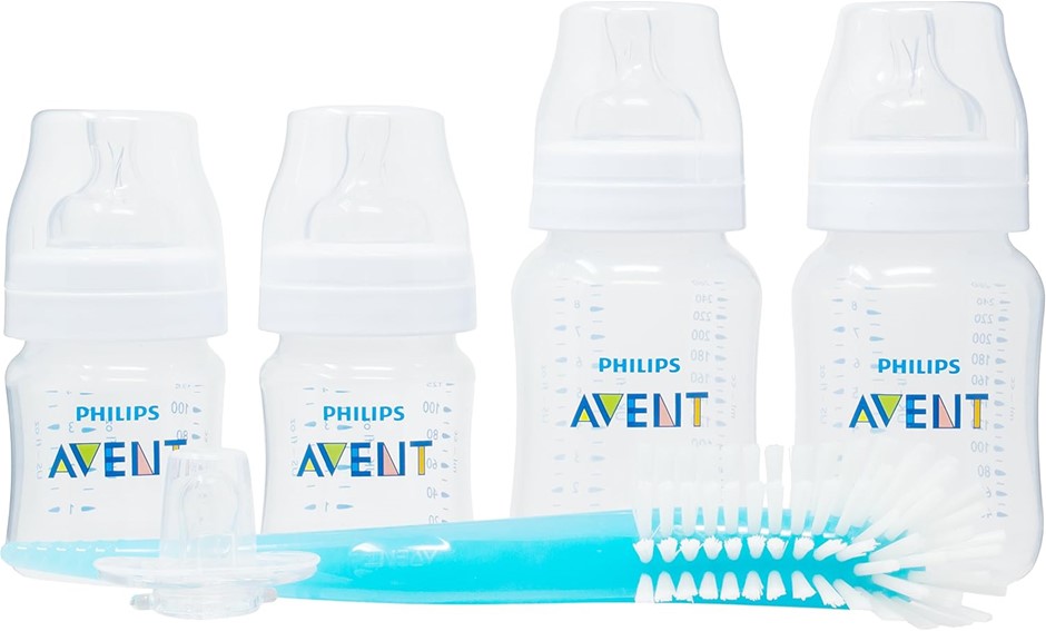 PHILIPS Avent Classic+ PP Newborn Starter Set. NB: damaged box