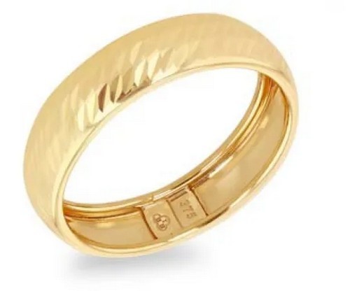 9K Yellow GOLD 0.20CT HI I1 DIAMOND RING