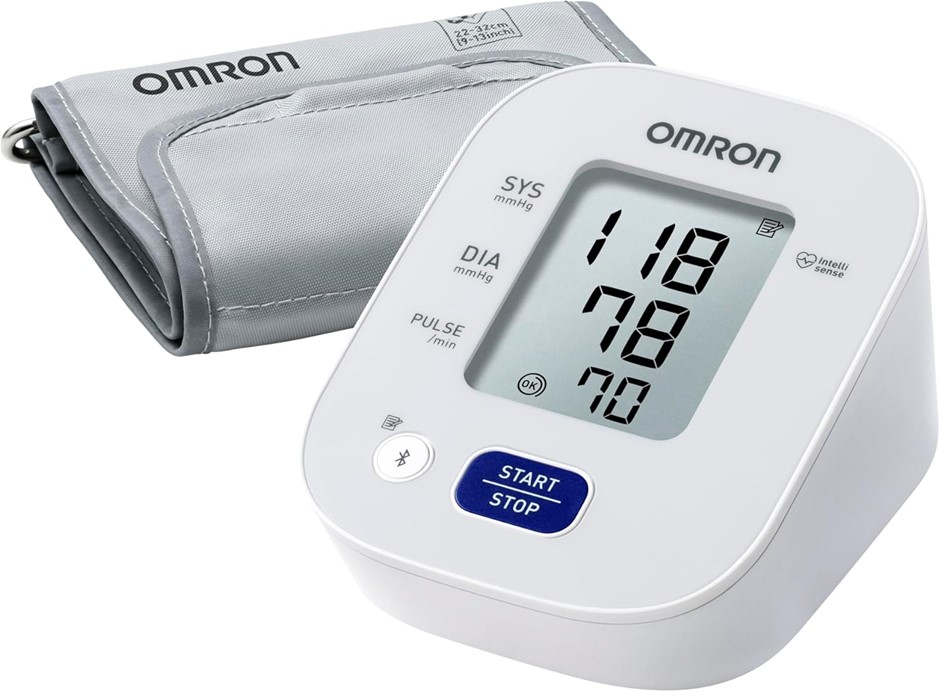 Omron HEM7143T1 Bluetooth Clinically Validated Standard Upper Arm Blood Pre