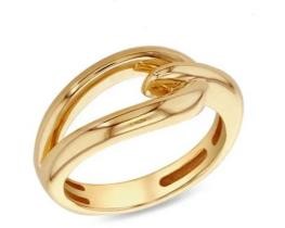 9K Yellow Gold OPEN LINK RING