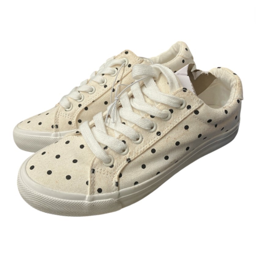 TARGET Kids' Senior Canvas Sneakers, Size 4, Spot. NB: faint stains (shop s