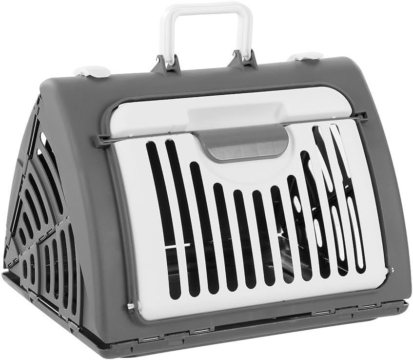 Paws & Claws Collapsible Pet Carrier, 46 x 37 x 42 cm Size.