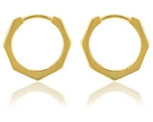 9K Yellow Gold F/W Pearl Drop Earrings