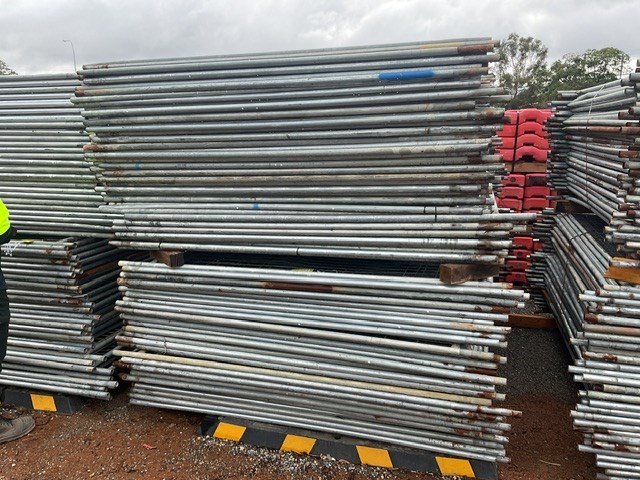 <p>Temporary Fence Panels Approximately 95</p>