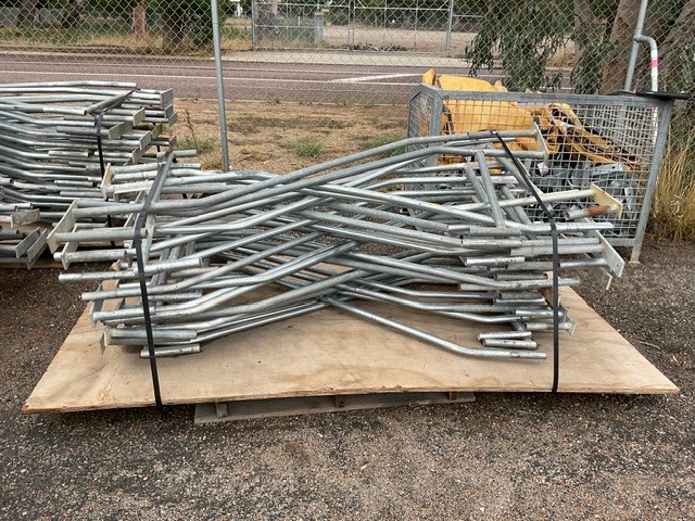 Approx 30 Temporary Fence Supports