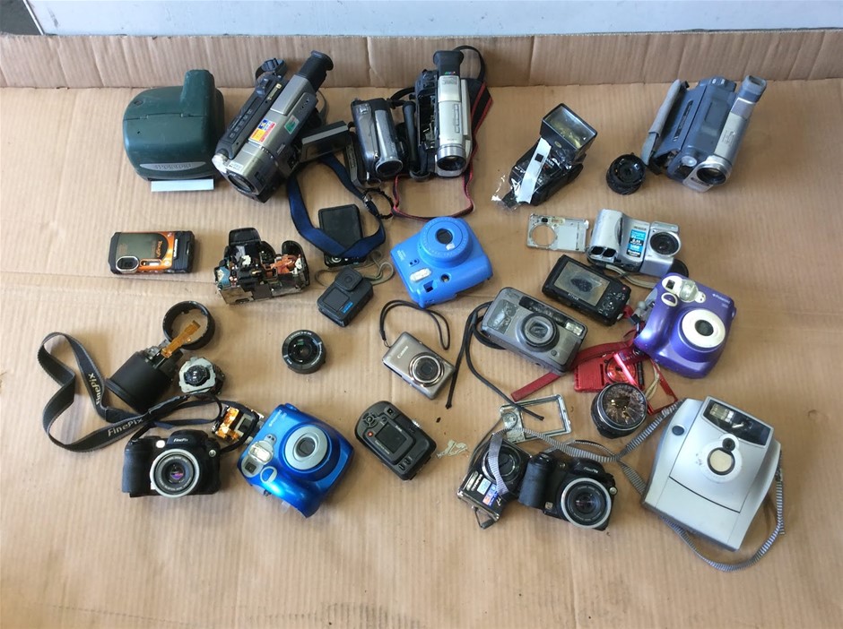 Mixed Cameras & Camcorders Job Lot