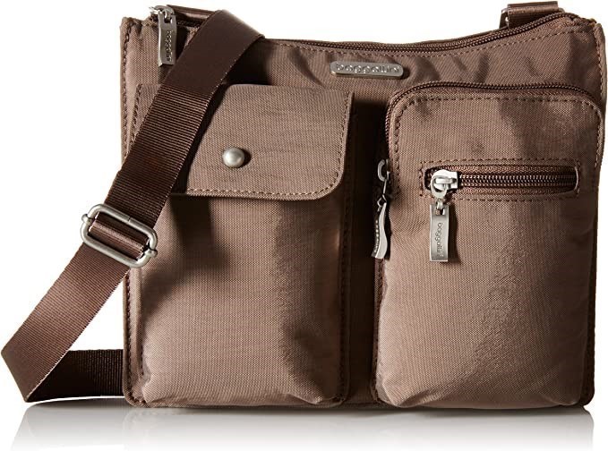 BAGGALLINI Everything Crossbody Travel Bag w/ Removable Wristlet, Portobell