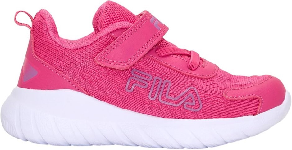 FILA Kid's Cori Strap Shoe, US 7 / UK 6 / EU 24 Infant, Pink / White. Buye